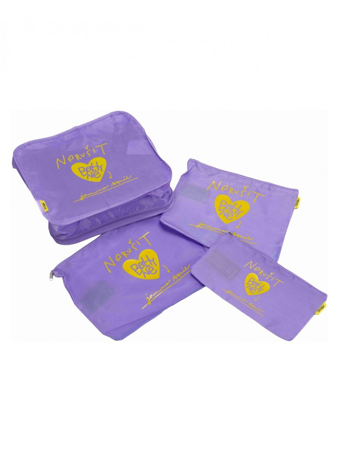 Meatfly sada cestovních organizérů Pura Vida x Purple Fialová Objem One Size